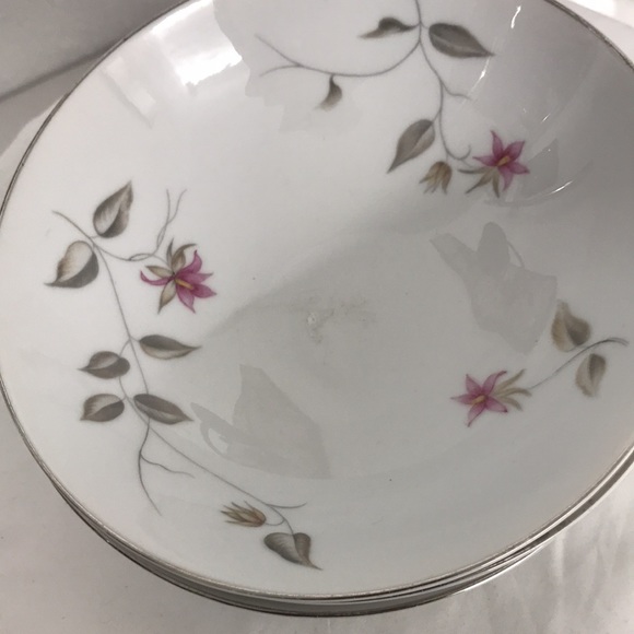 Mikasa Fine China from Yamaha, Japan Antique Floral bowls - Picture 3 of 7